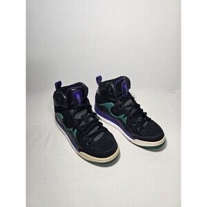 Air Jordan Flight TR 97 Mid ‘Black Grape Purple New Emerald 4Y